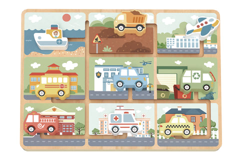 Vehicle Maze